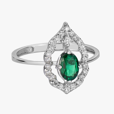 Green Eye Jewelry Ring